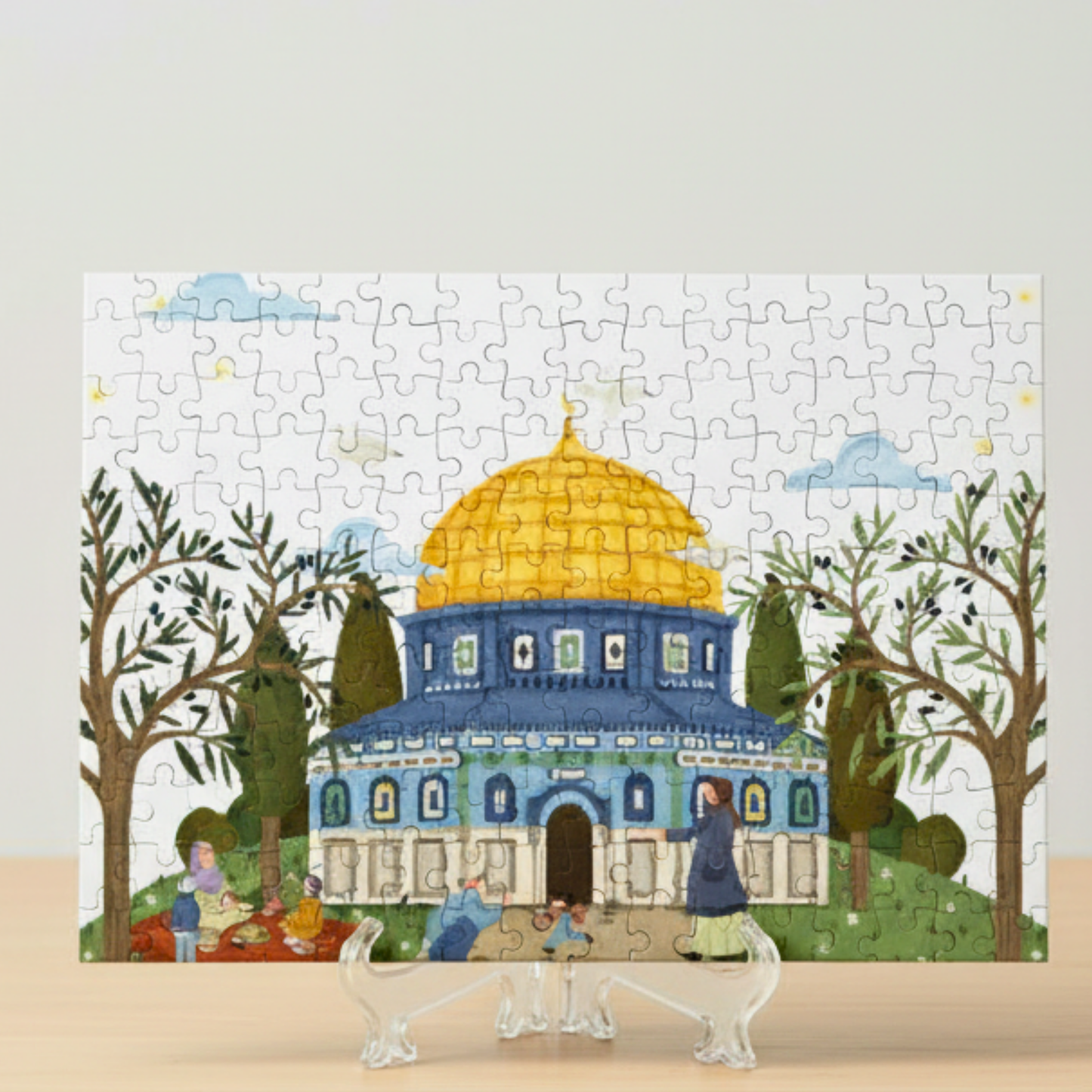 Puzzle „Al-Quds & die goldene Kuppel“ – Islamisches Puzzle (192 Teile)