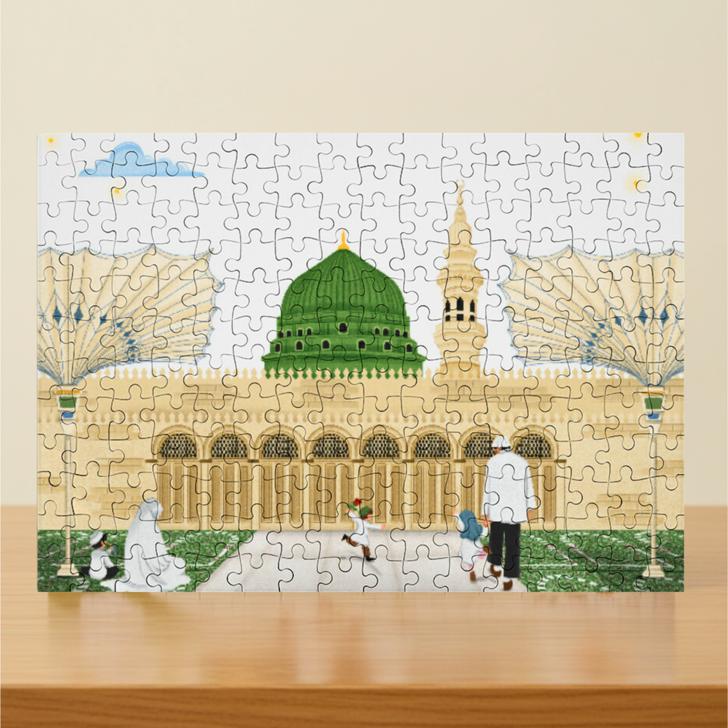 Puzzle „Medina & die Prophetenmoschee“ – Islamisches Puzzle (192 Teile)